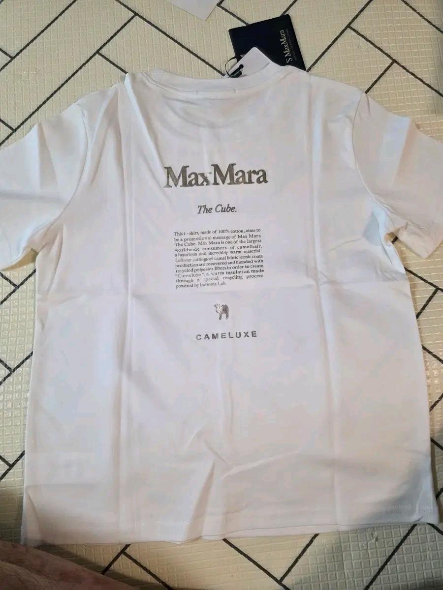 S MaxMara 반팔티 화이트 M 5