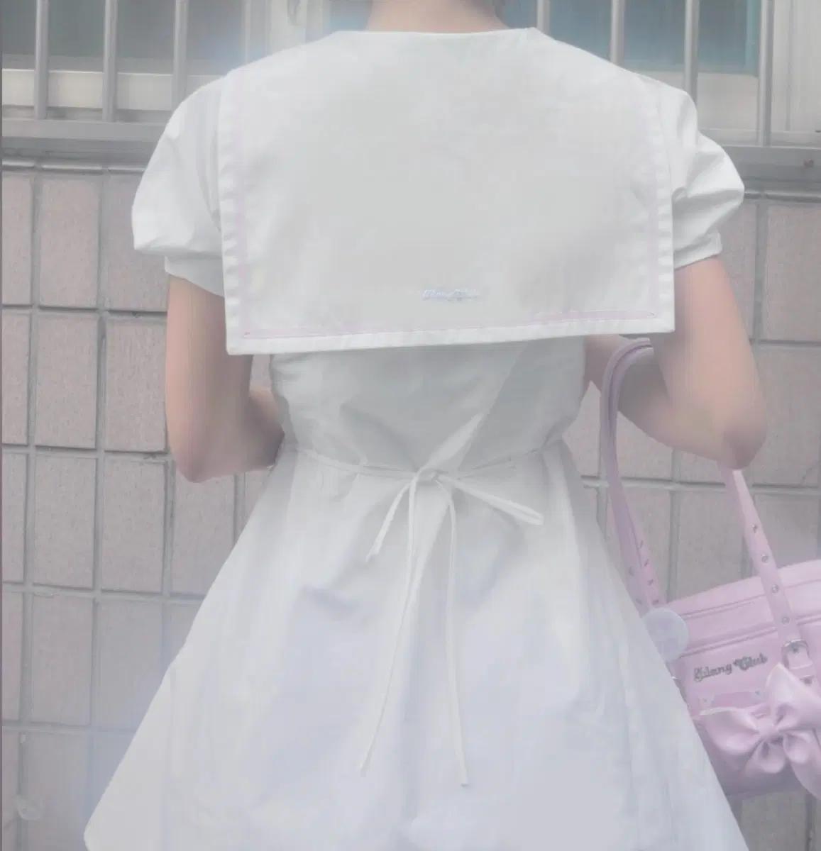 아이당클럽 세일러 미니 원피스 8