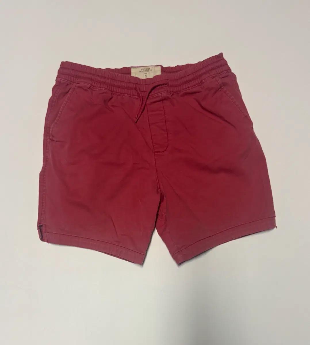 홀리스터 Hollister 비치 프렙 핏 드로스트링 반바지 핑크 2