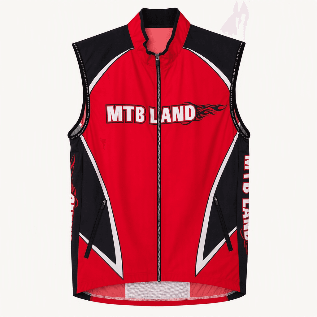 자000129 MTB LAND 기능성 자전거 조끼
