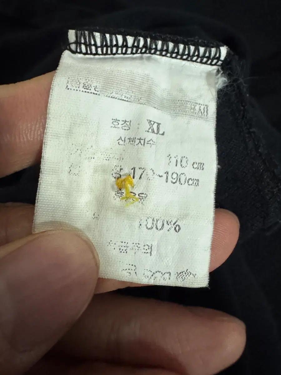 구김스 GOOGIMS 날개 빅 뒷 프린팅 빈티지 반팔 카라 티셔츠 6