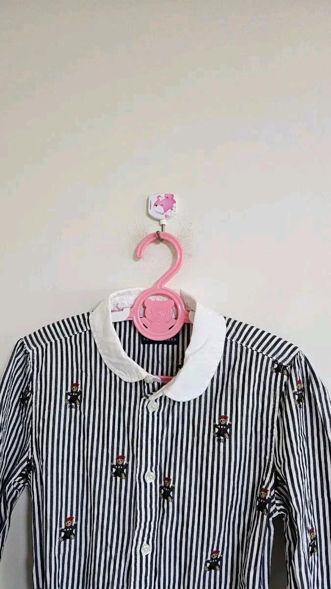 폴로랄프로렌 키즈 곰돌이 스트라이프 원피스6X. 5