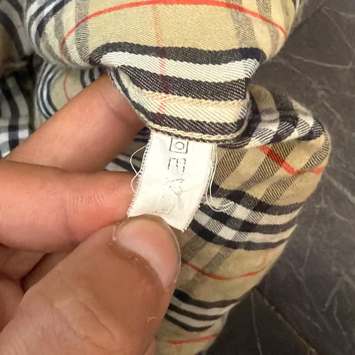 39(M) 버버리 노바체크 버튼다운 셔츠 6