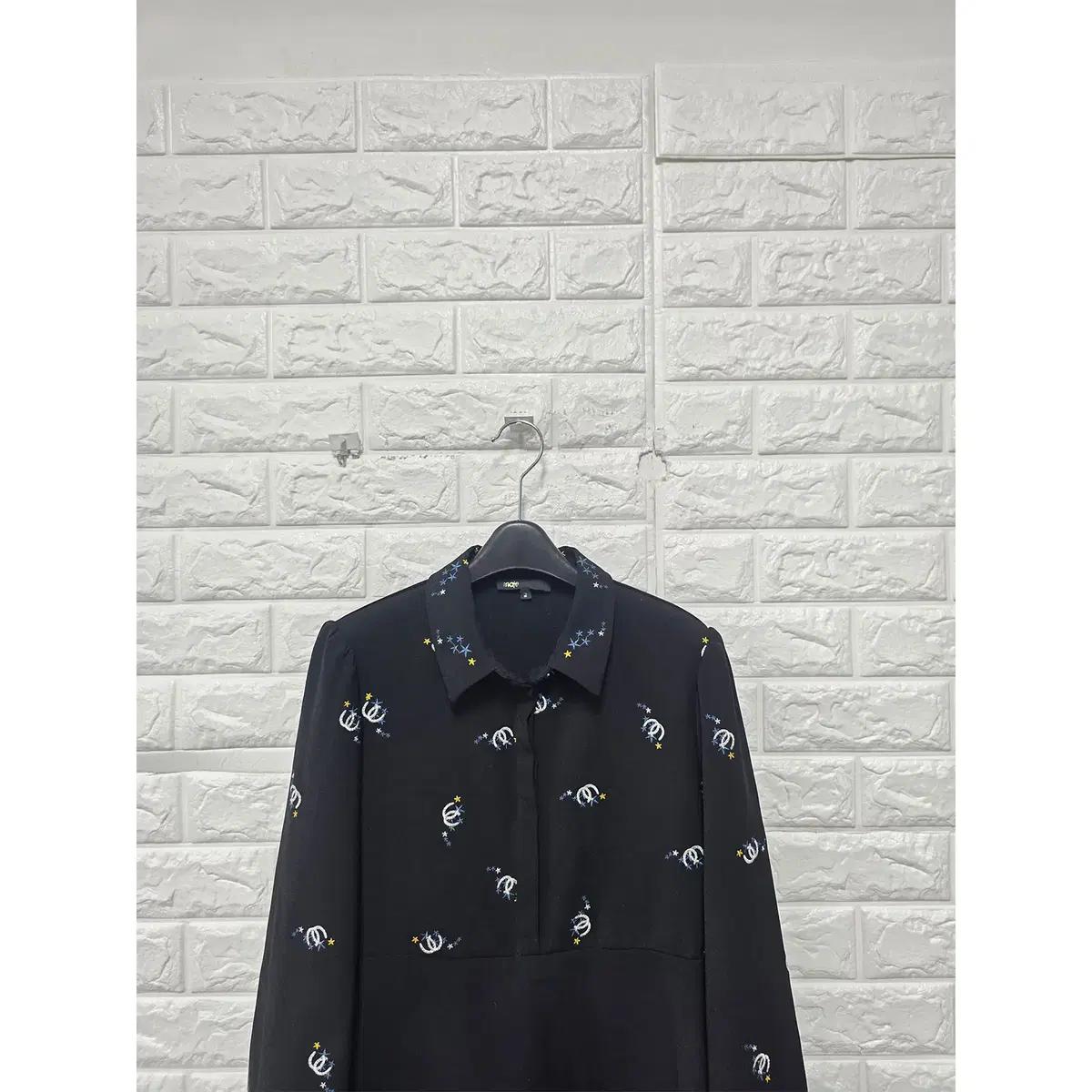 M 마쥬 MAJE 블랙 원피스 D474 6