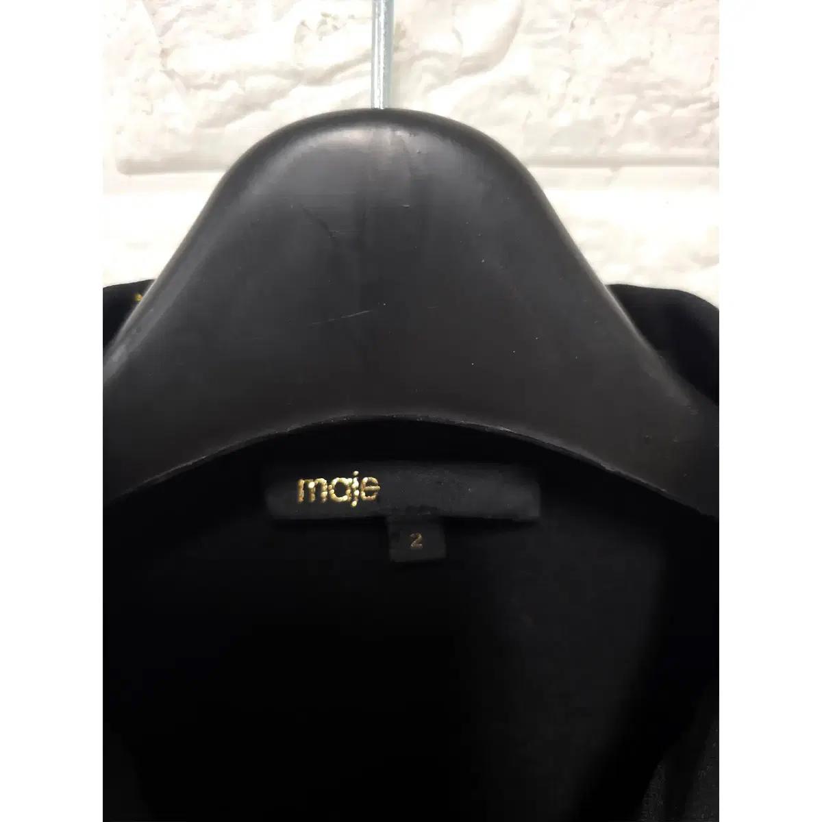 M 마쥬 MAJE 블랙 원피스 D474 3