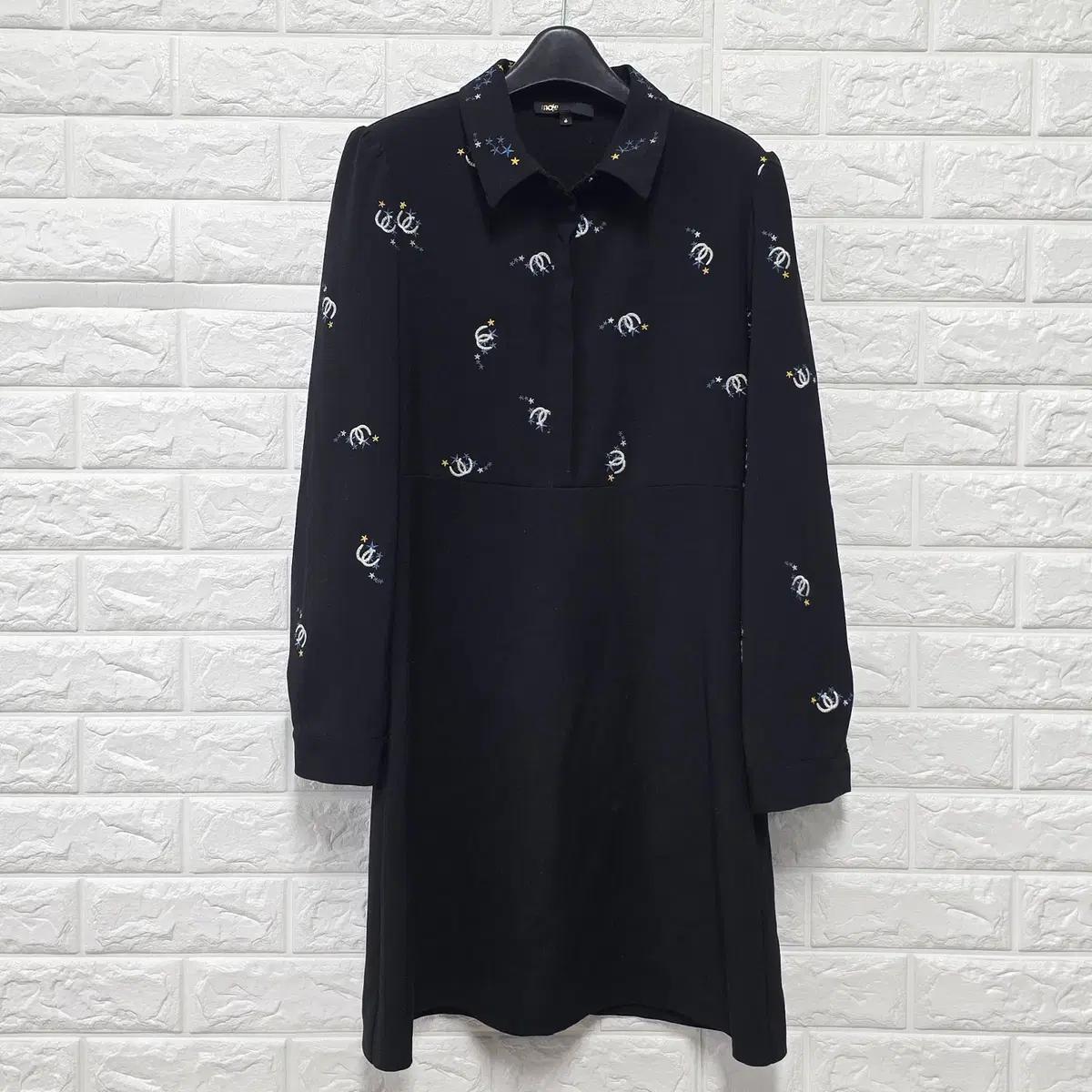 M 마쥬 MAJE 블랙 원피스 D474 2