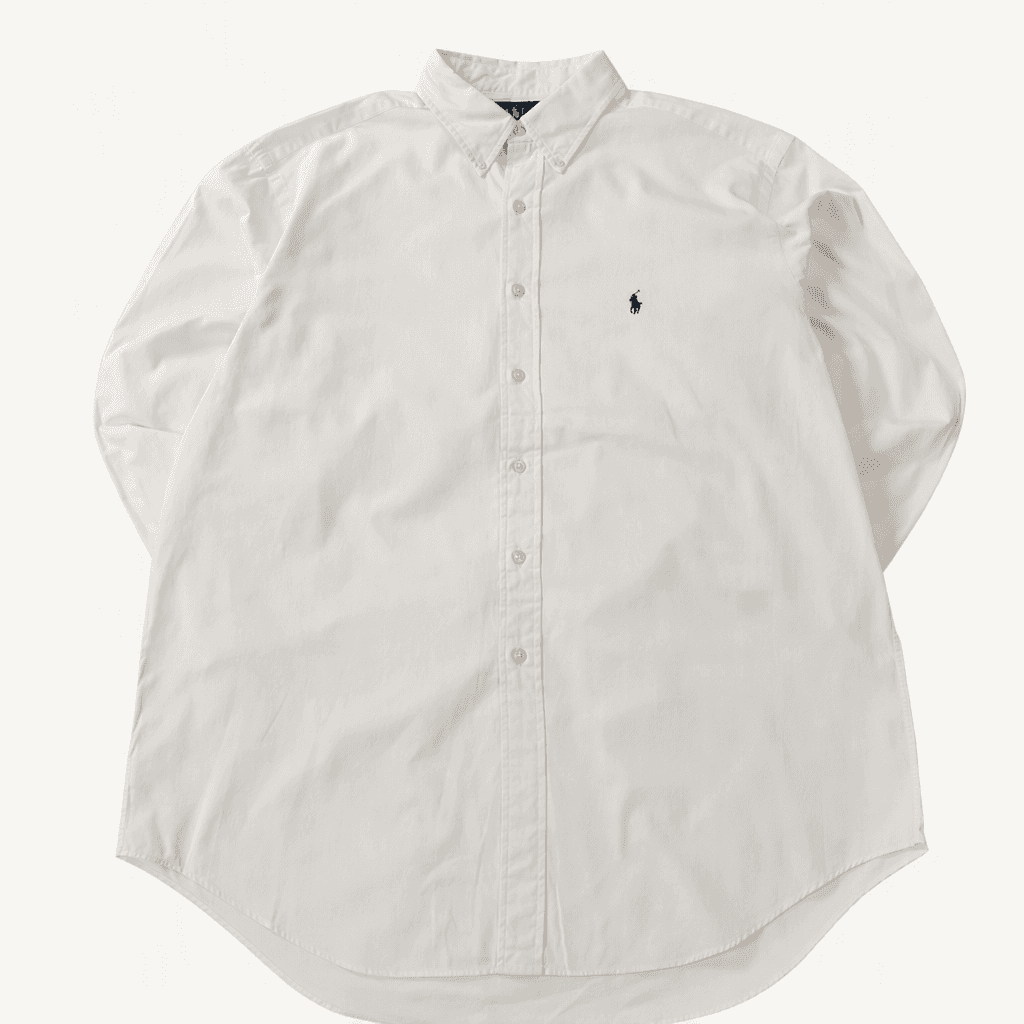CA827 XL 폴로 클래식핏 90s 홍콩판 화이트 셔츠 남방 1