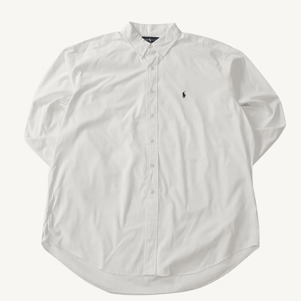 CA829 XL 폴로 블레이크 90s 화이트 셔츠 남방 1