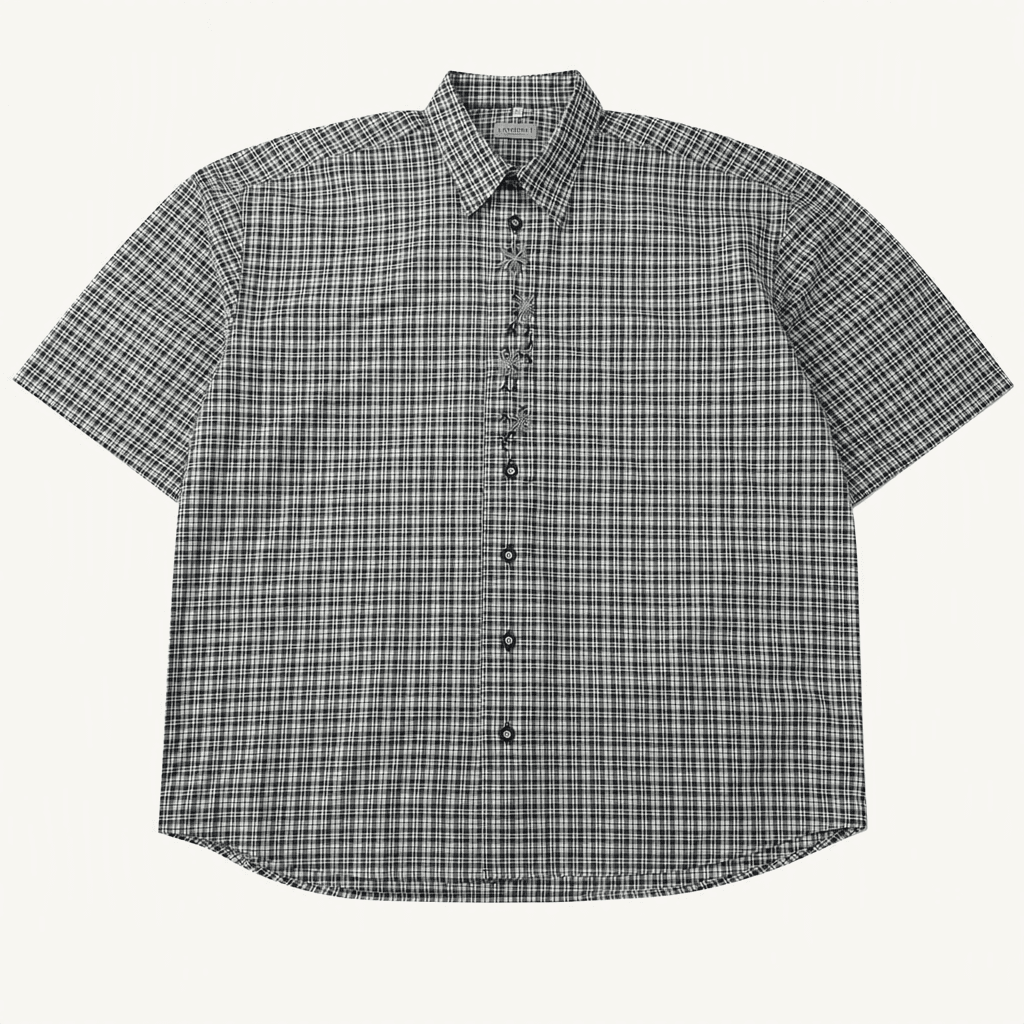 CA833 2XL 란트하우스 90s 독일판 바바리안 셔츠 남방 1