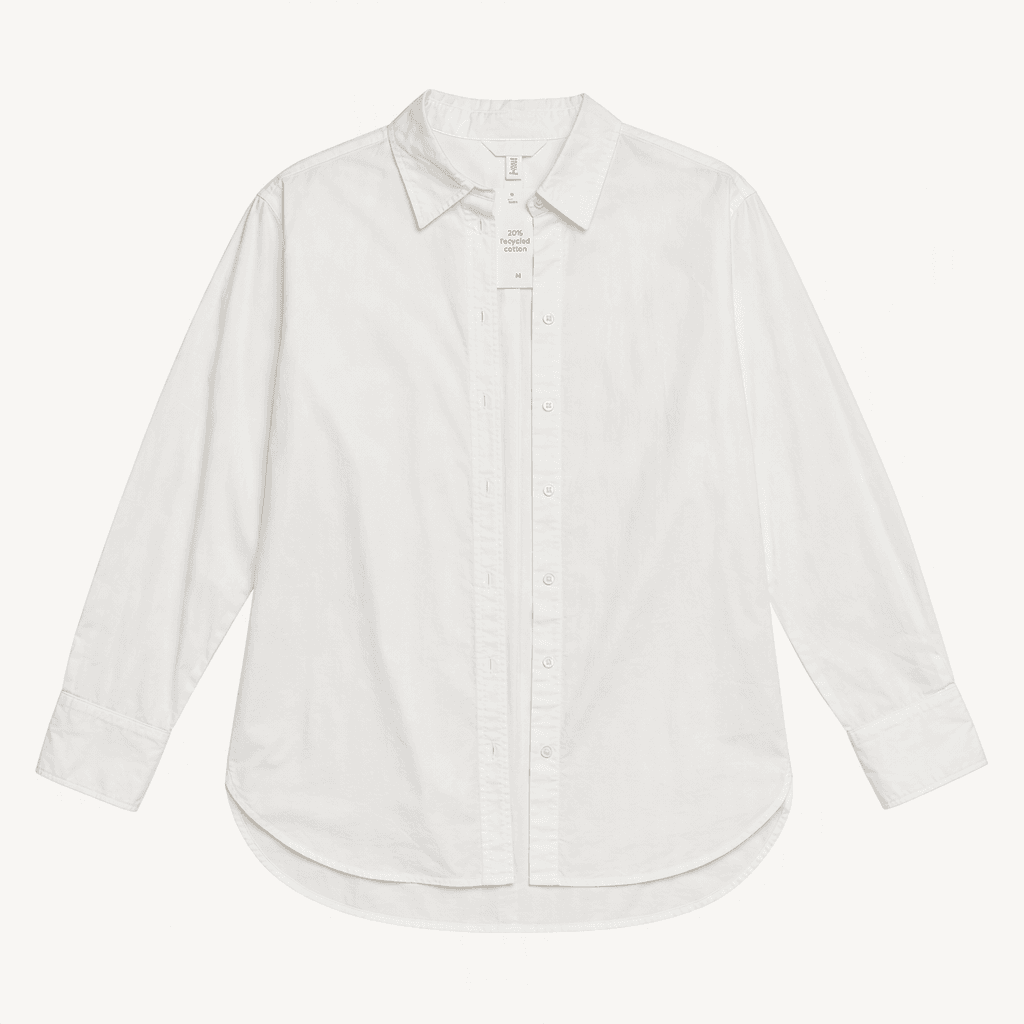 H&M 화이트 셔츠 M 사이즈