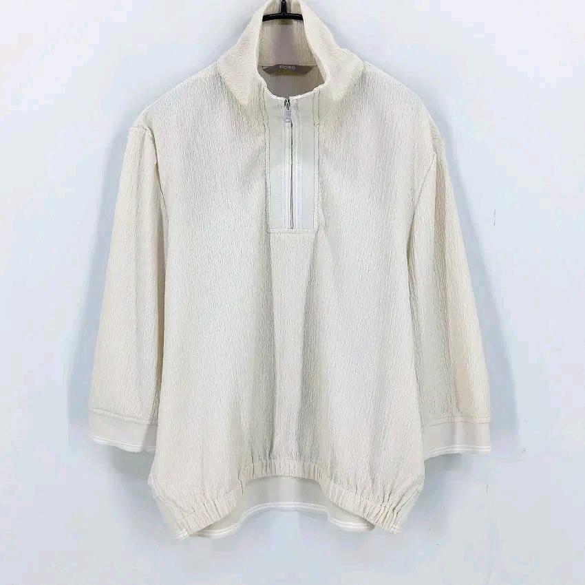 비씨비지 여성 춘하 숏 7부소매티 연베이지88-160 (HU46497) 2