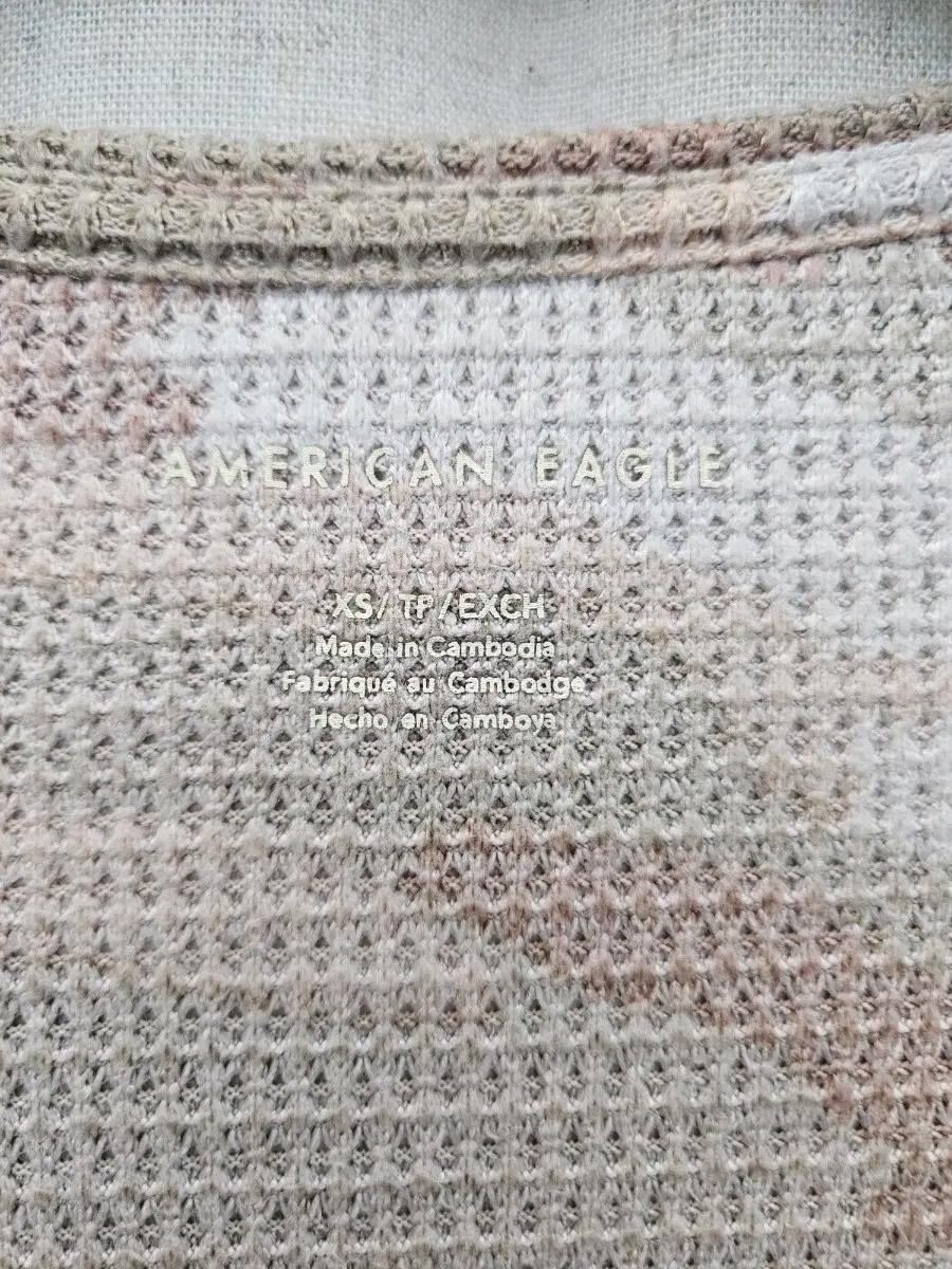 아메리칸이글 카모 와플 긴팔 티셔츠.496 4