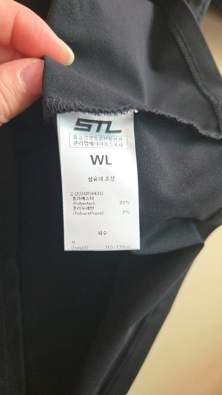 STL 블랙 루즈핏 기능성 반팔 티셔츠 3