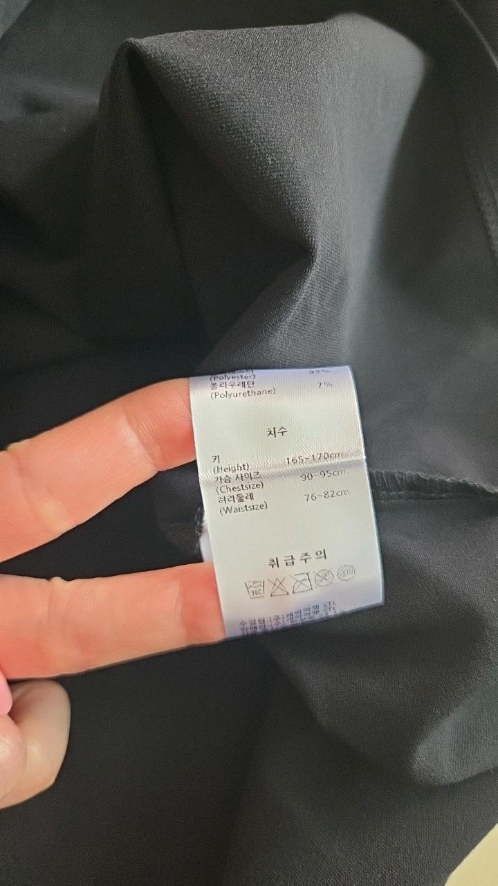 STL 블랙 루즈핏 기능성 반팔 티셔츠 4