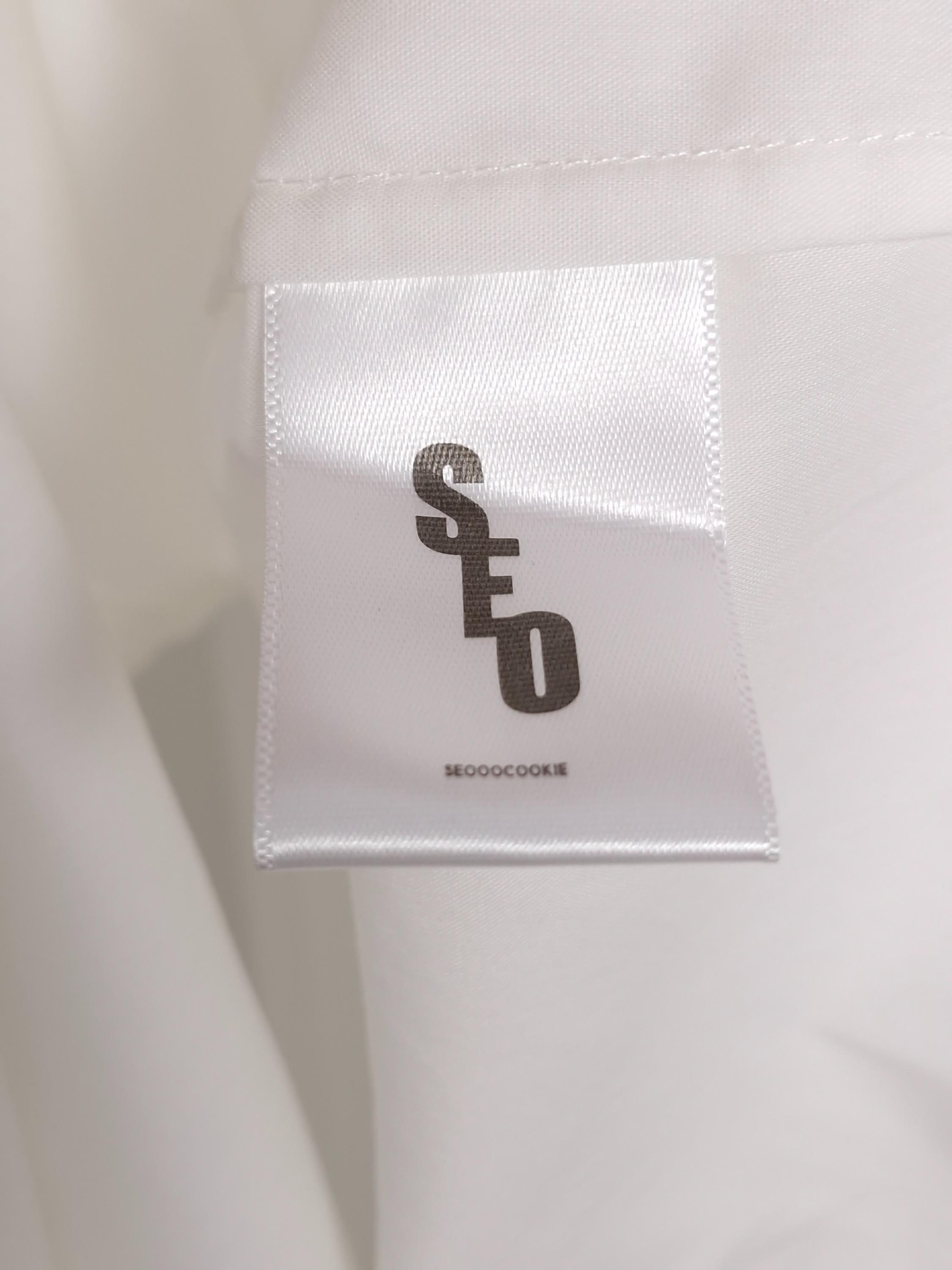 서쿠키 SEOOOCOOKIE 흰색 포켓 셔츠 (새상품) [A865] 5