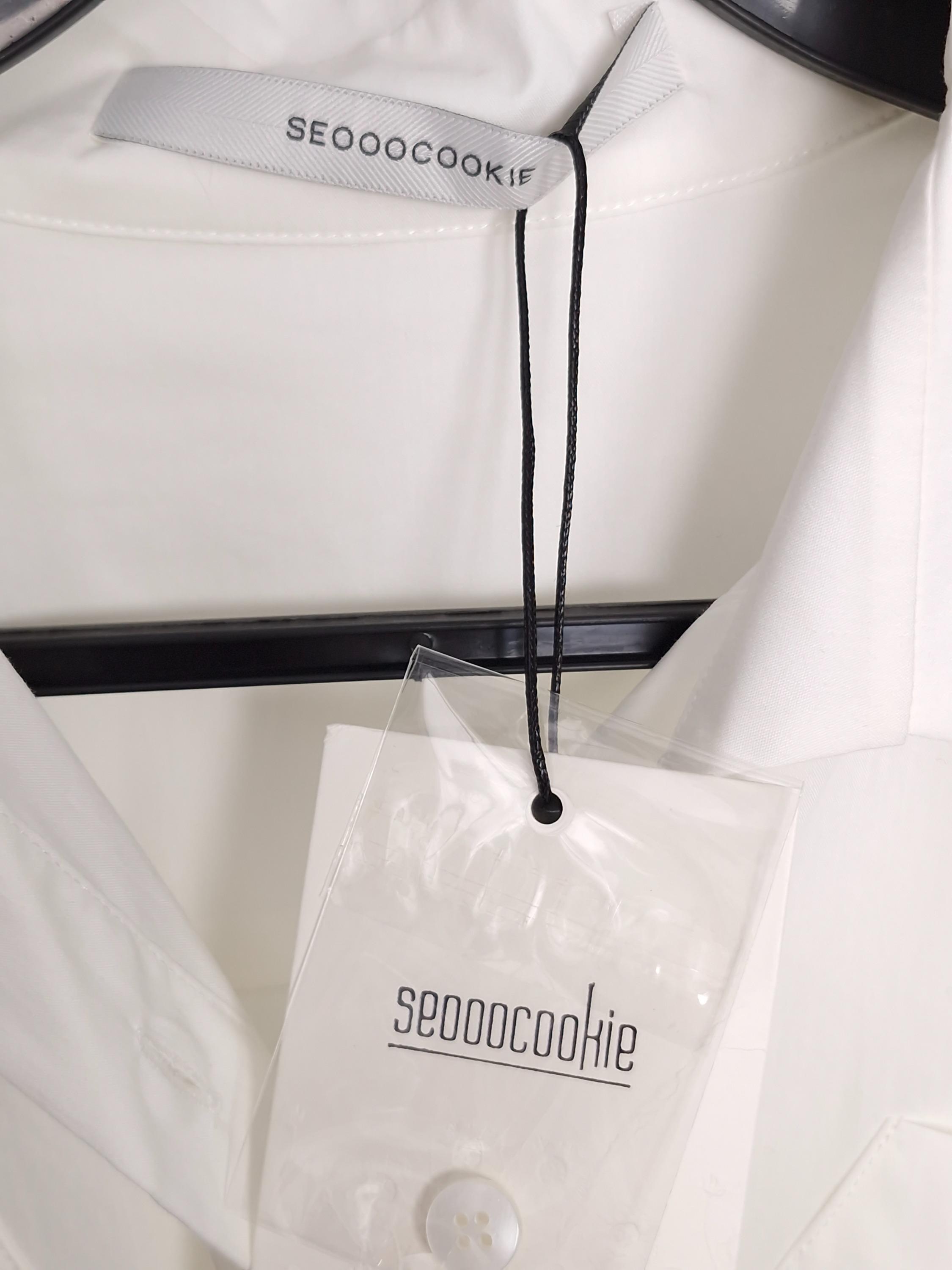 서쿠키 SEOOOCOOKIE 흰색 포켓 셔츠 (새상품) [A865] 4