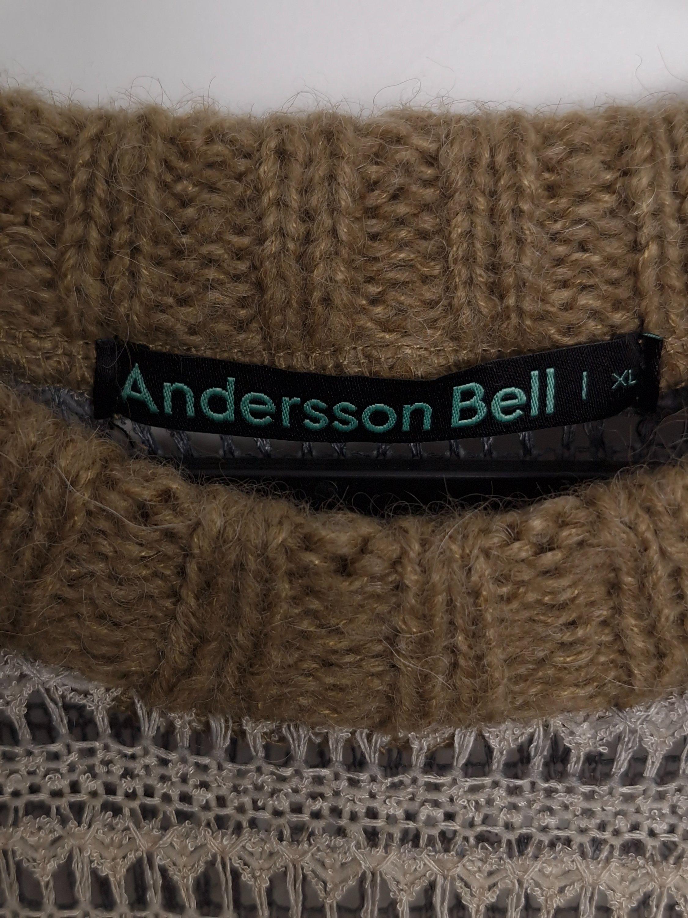 앤더슨 벨 ANDERSSON BELL 브라운 그라데이션 니트 XL [A869] 4