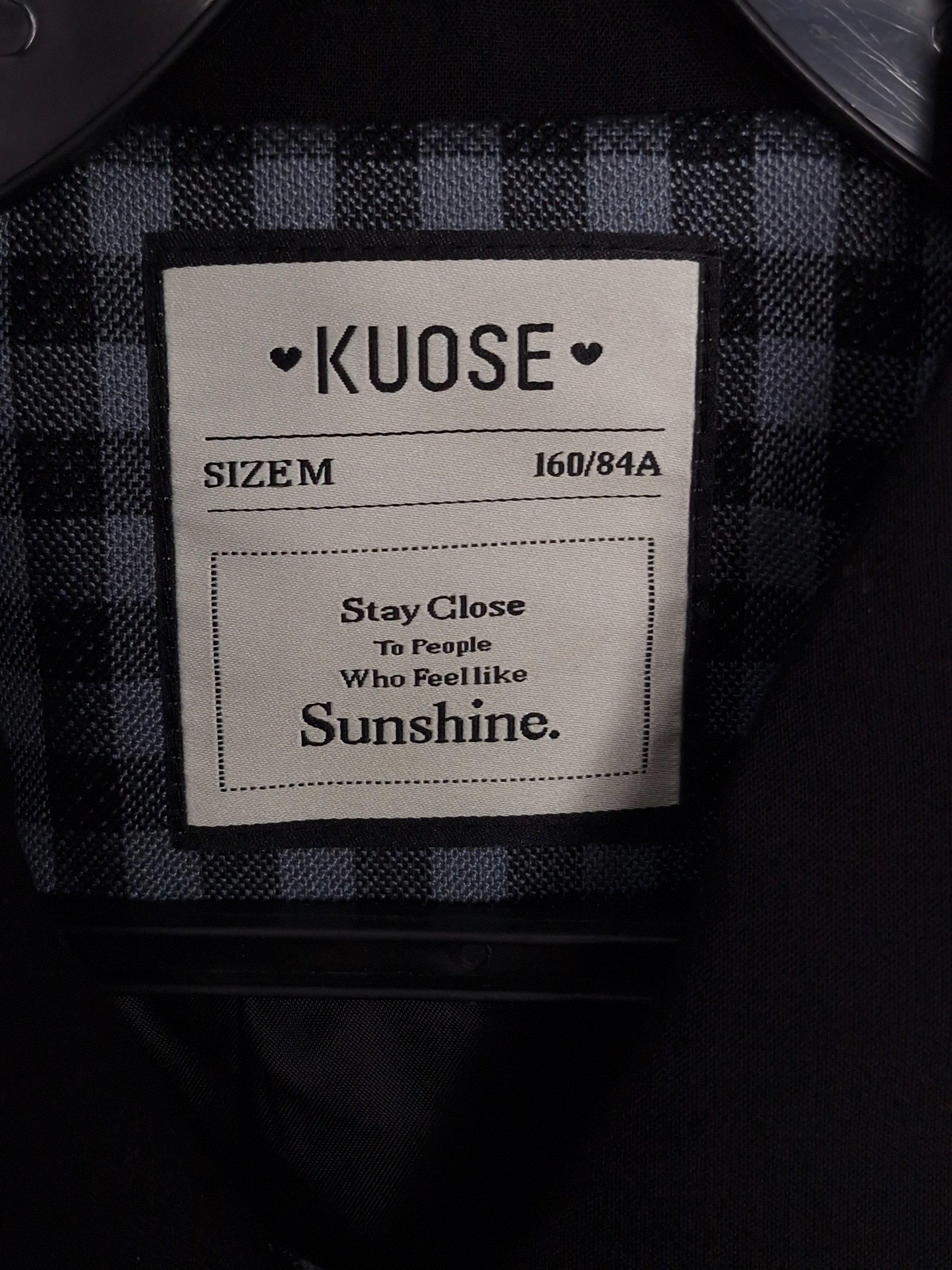 쿠오세 KUOSE 회색 체크 재킷 160/84A [A872] 4