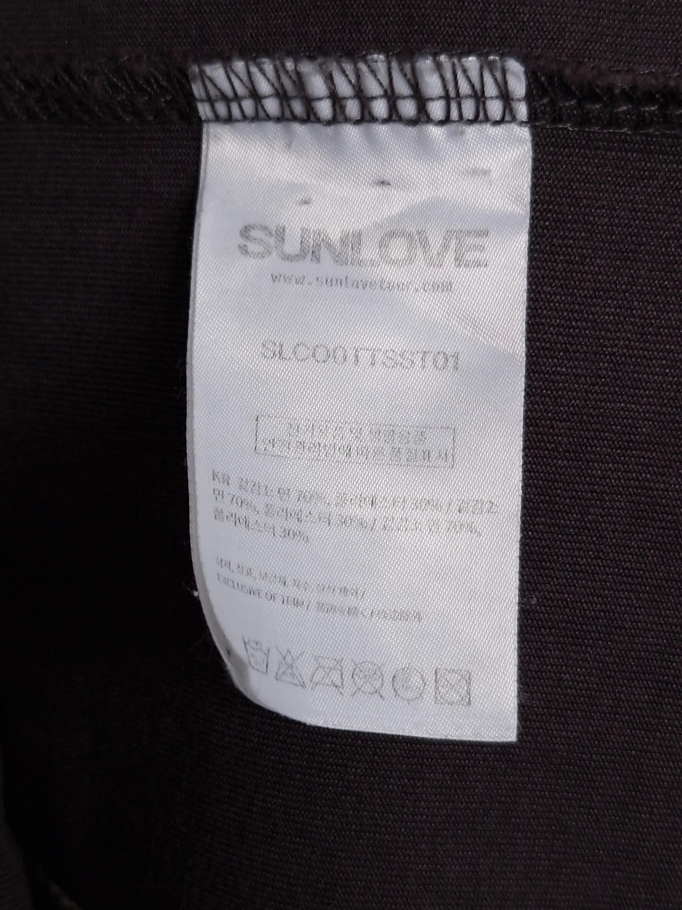 썬러브 SUNLOVE 차콜 반팔티셔츠 [A873] 5