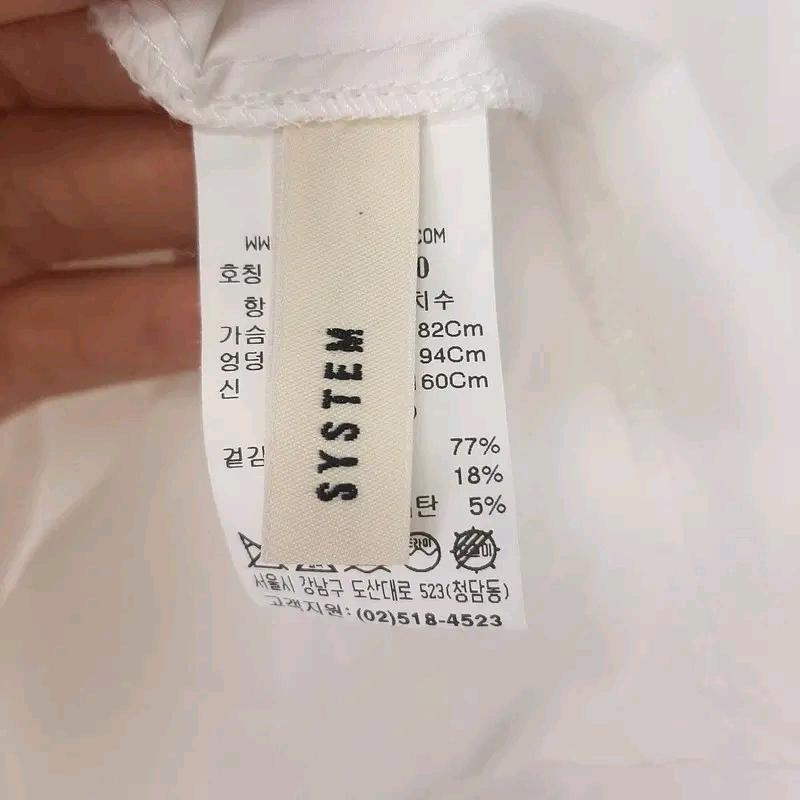 시스템 소매포인트 블라우스 S 7