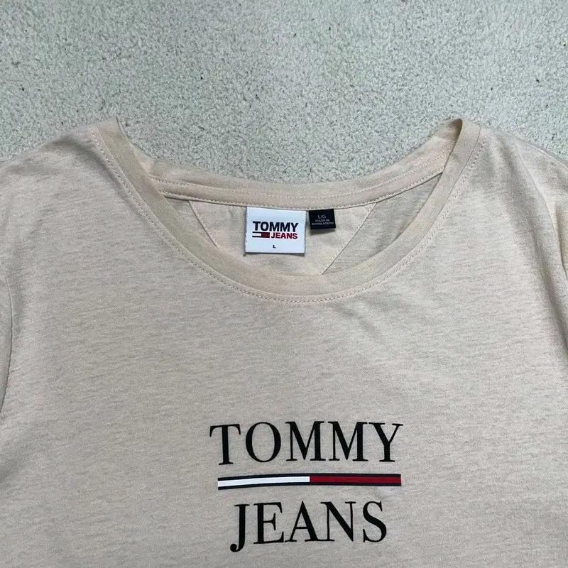 TOMMY JEANS 반팔티 핑크 L 5