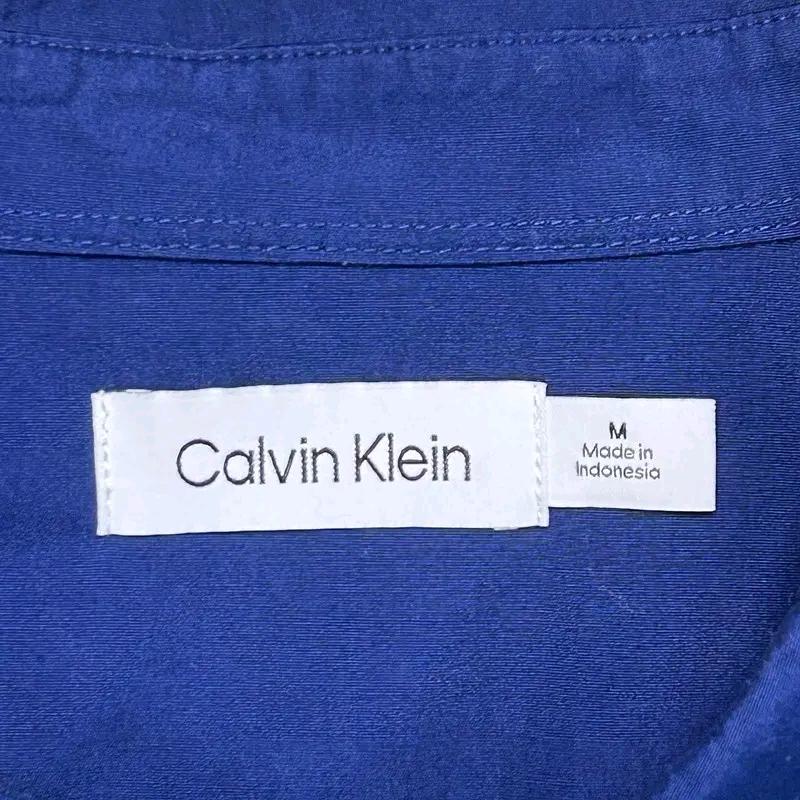 CALVIN KLEIN 반팔 셔츠 사아피어어 블루 M 7