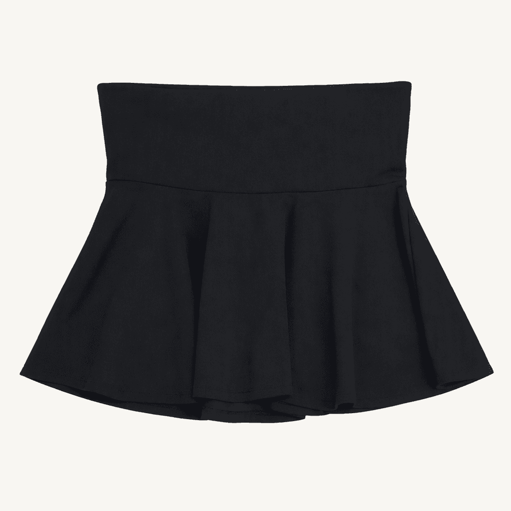 H&M 디바이디드 밴딩 튜브탑 블랙, 화이트