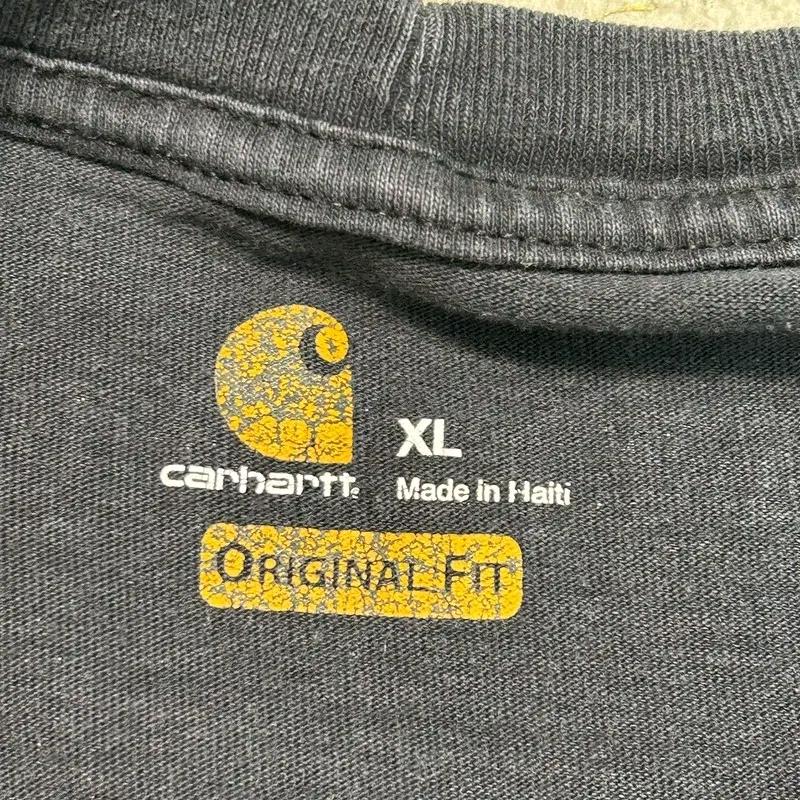 CARHARTT 루즈핏 반팔티 차콜 XL 6