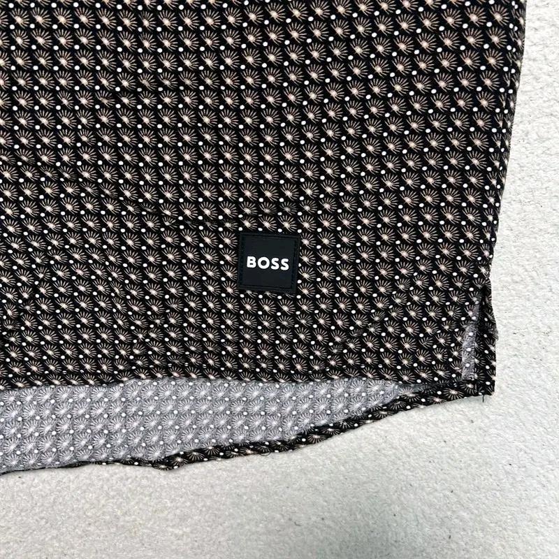 BOSS 레귤러핏 반팔 비치 셔츠 S 4