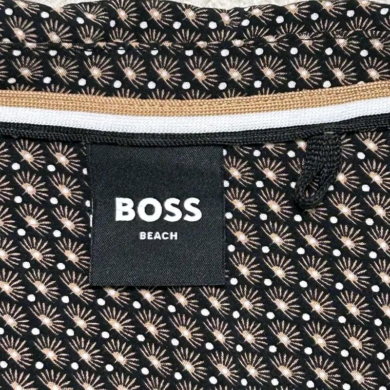 BOSS 레귤러핏 반팔 비치 셔츠 S 7