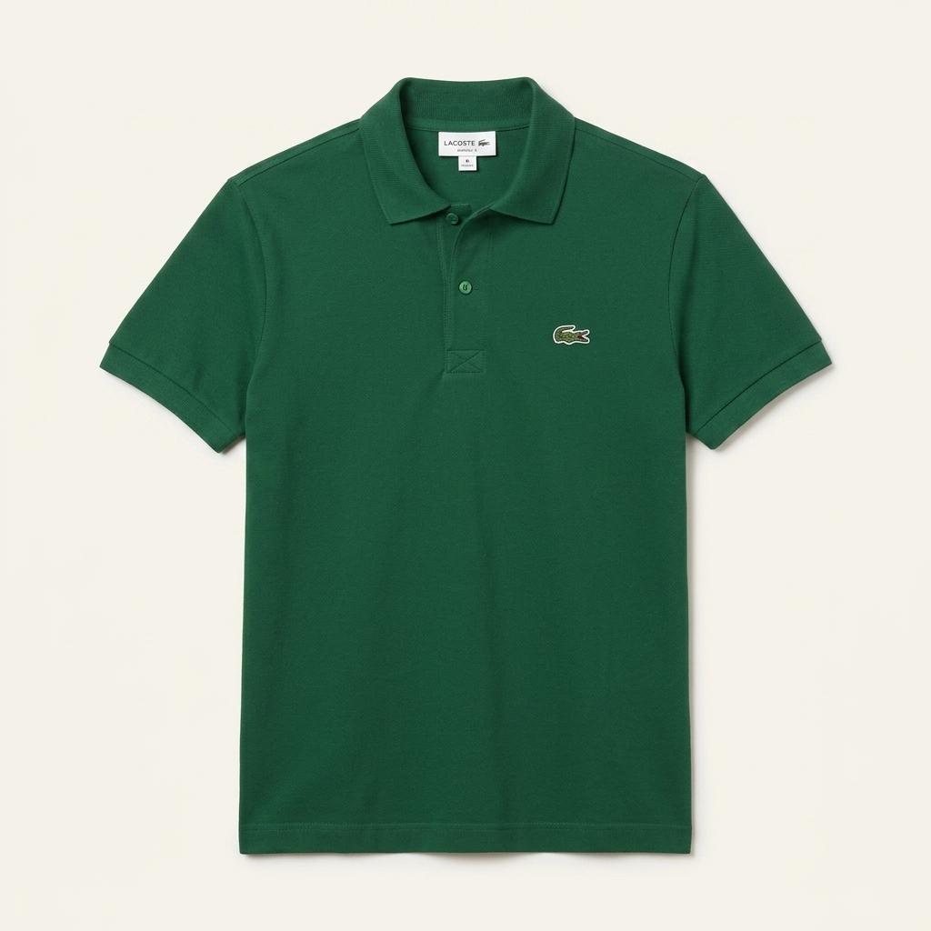 LACOSTE 레귤러핏 pk 반팔티 그린 M