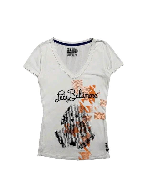 Lady Baltimore 빈티지 반팔티 화이트 XS 2