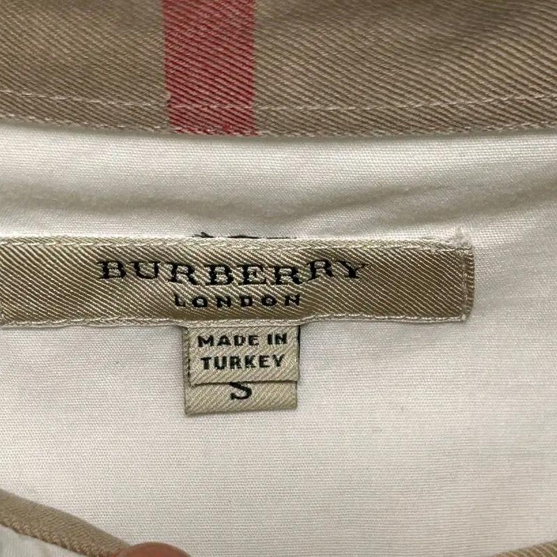 BURBERRY 반팔 셔츠 화이트 S 7