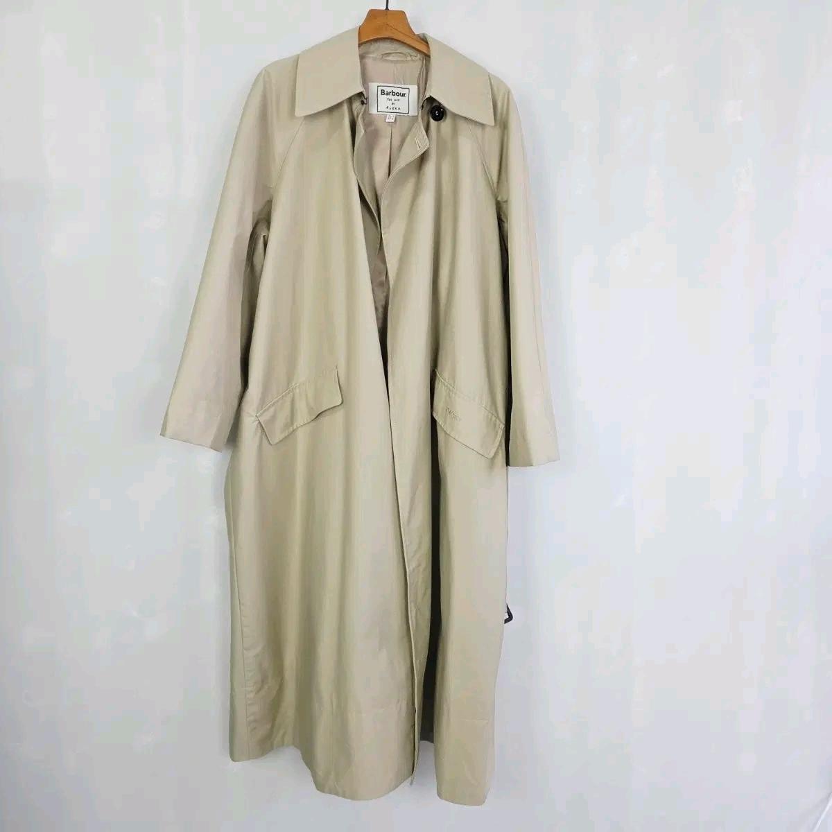 바버 X 알렉사청 25ss 여성 샤워프루프 트렌치 코트 샌드 베이지 08 3