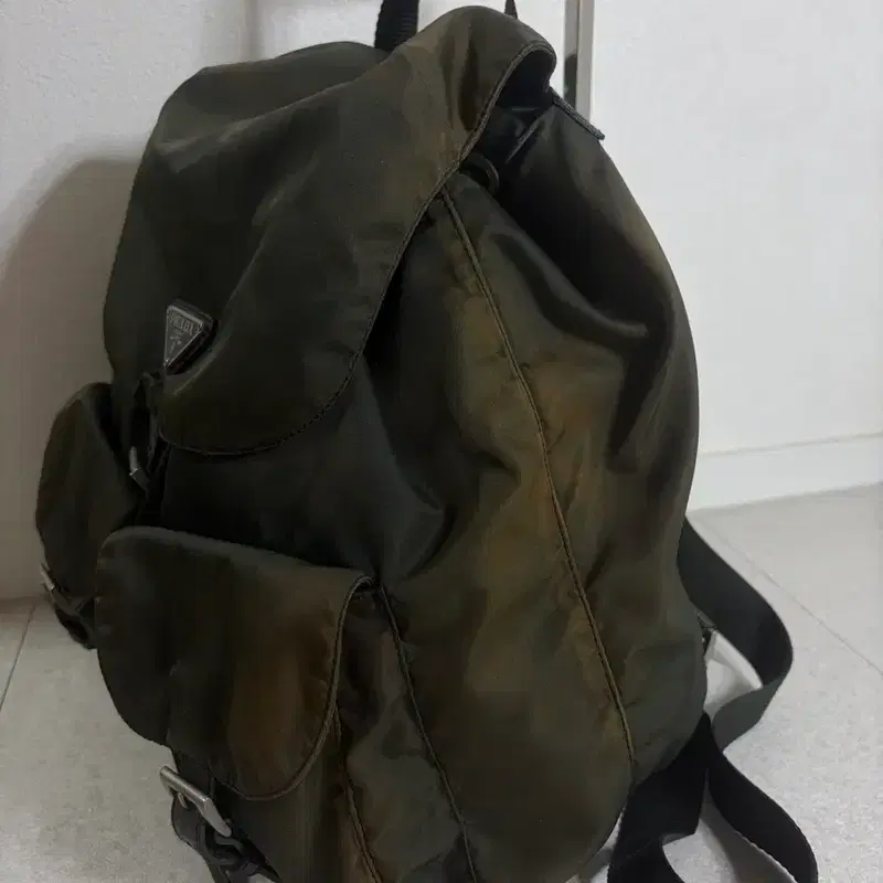 (PRADA 정품) 프라다 나일론 투포켓 백팩 5