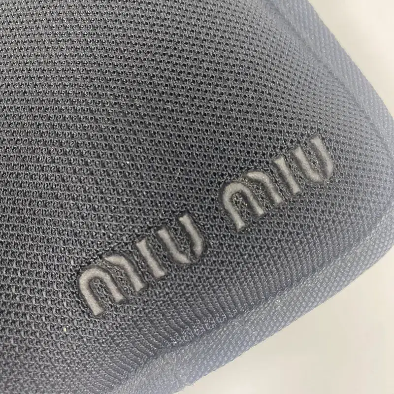 MIU MIU / 빈티지 미우미우 테크니컬 아카이브 블랙 메쉬 미니 숄더백 / 크로스백 5