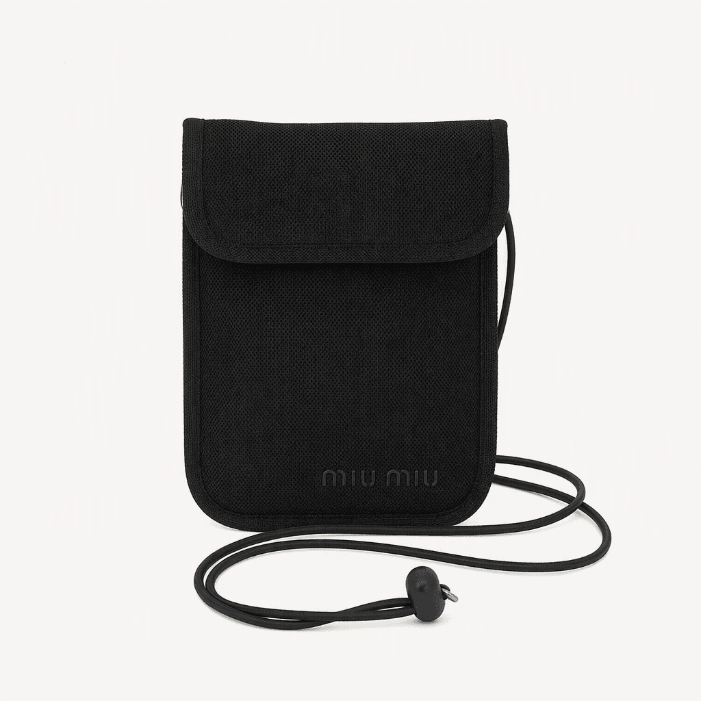 MIU MIU / 빈티지 미우미우 테크니컬 아카이브 블랙 메쉬 미니 숄더백 / 크로스백 1