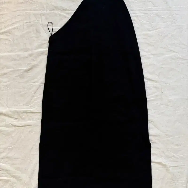 르메르 블랙 비대칭 펜슬 스커트 블랙 LEMAIRE 5