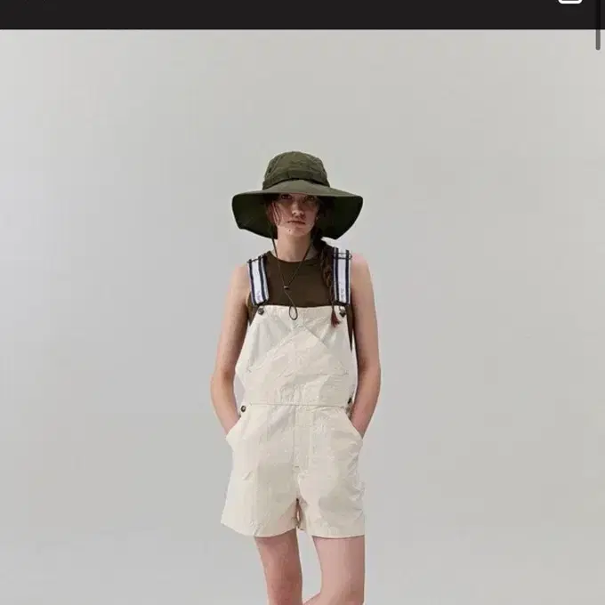 더바넷 Nomad Overall Shorts 노마드 오버롤 쇼츠 멜빵팬츠 6