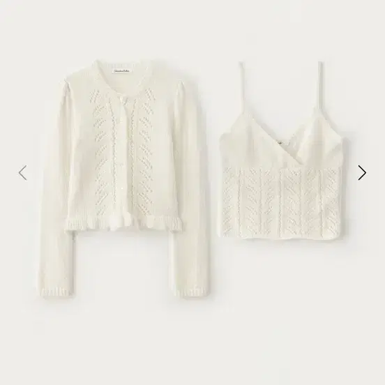 썸웨어버터 Blush Frill Cardigan Set 3