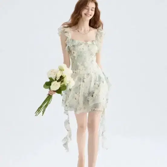 신스덴 소르베 러플 미니원피스 8