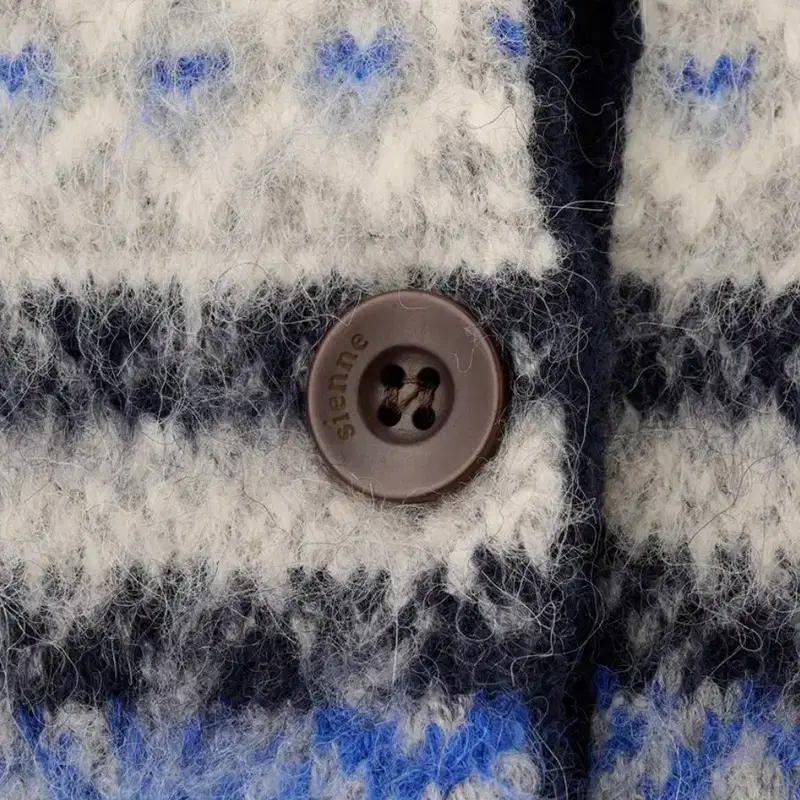 시엔느 Grandpa Jacquard Cardigan 5