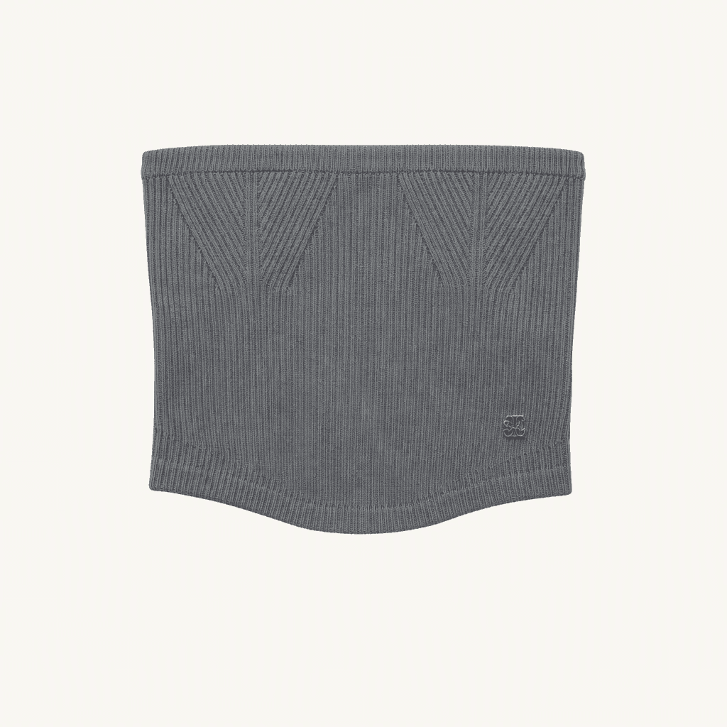 Ods rose knit bustier 1