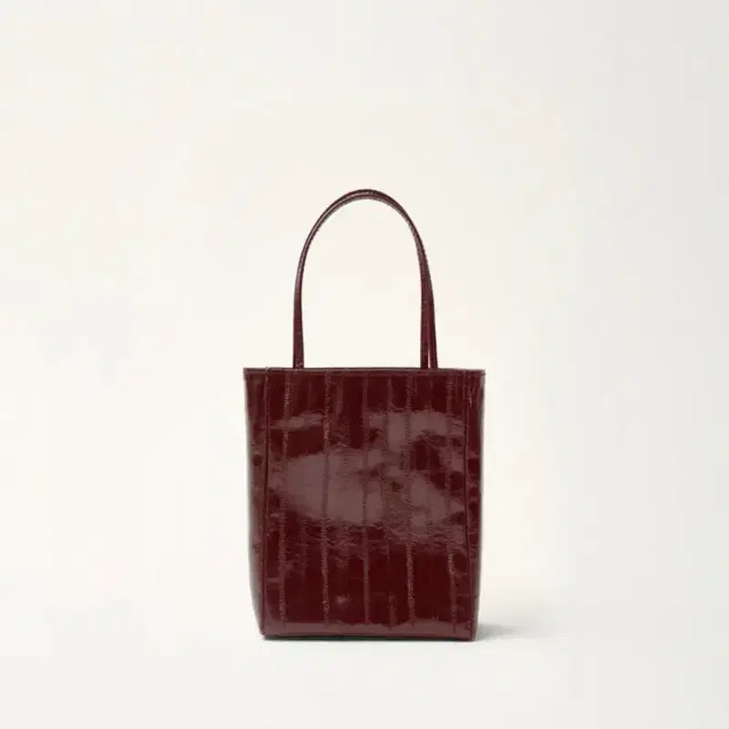 낫띵리튼 Vernis tote bag (Wine) 2