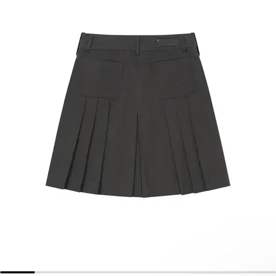 미세키서울 Pleats line pocket midi skirt CHARCOAL 4