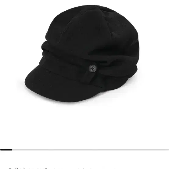 미세키서울 Tokyo shirring turban cap BLACK 3