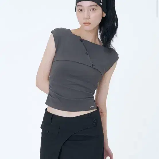 미세키서울 Micro cardigan layered top CHA 2
