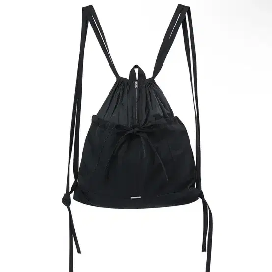 미세키서울 Sheer layered gym sack CHARCOAL 4