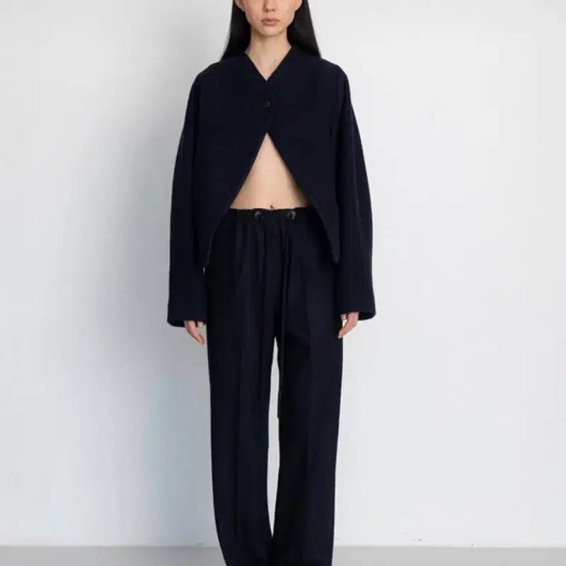 르917 오블리크 라인원 자켓 네이비 3