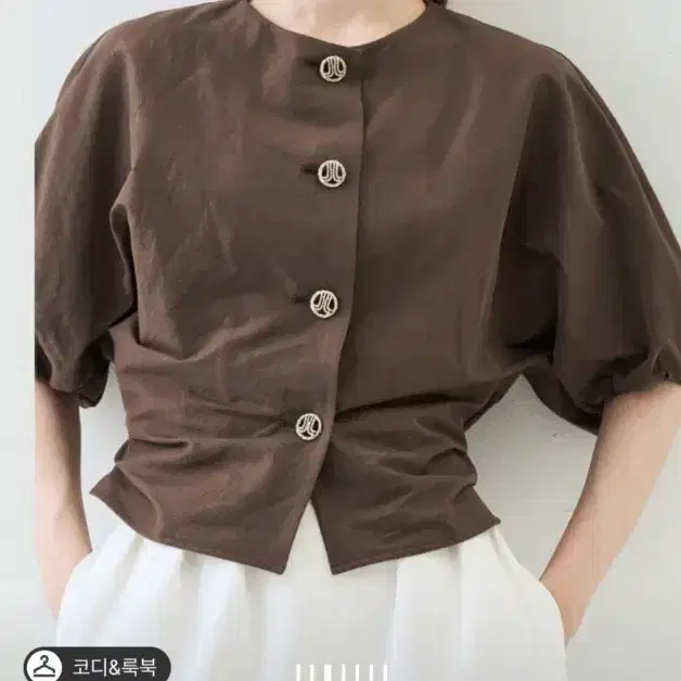 한섬 랑방컬렉션 린넨 블렌드 돌먼 슬리브 자켓. 새상품 3